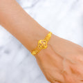 Ethnic Yellow Gold Bracelet