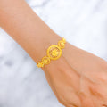 Opulent Yellow Gold Bracelet