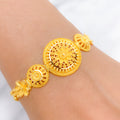 Opulent Yellow Gold Bracelet