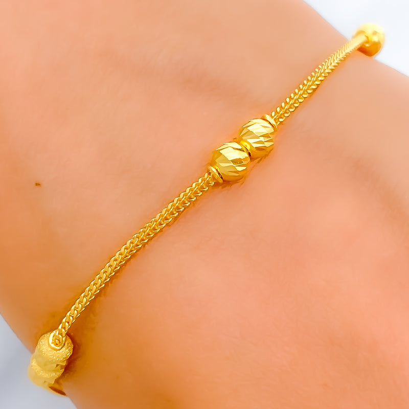 Attractive Slender Bead Bracelet