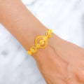 Glossy Yellow Gold Bracelet