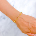 22k-gold-Vibrant Versatile Bead Bracelet 