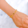 Evergreen Alternating Meenakari Bracelet