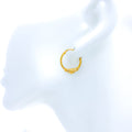 Elevated Petite Orb 22k Gold Bali