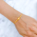 Sophisticated Gold Bracelet