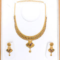 Festive Meenakari 22k Gold Peacock Set