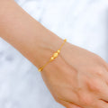 Sleek Gold Bracelet