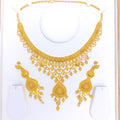 Stunning Draped 22k Gold Leaf Set