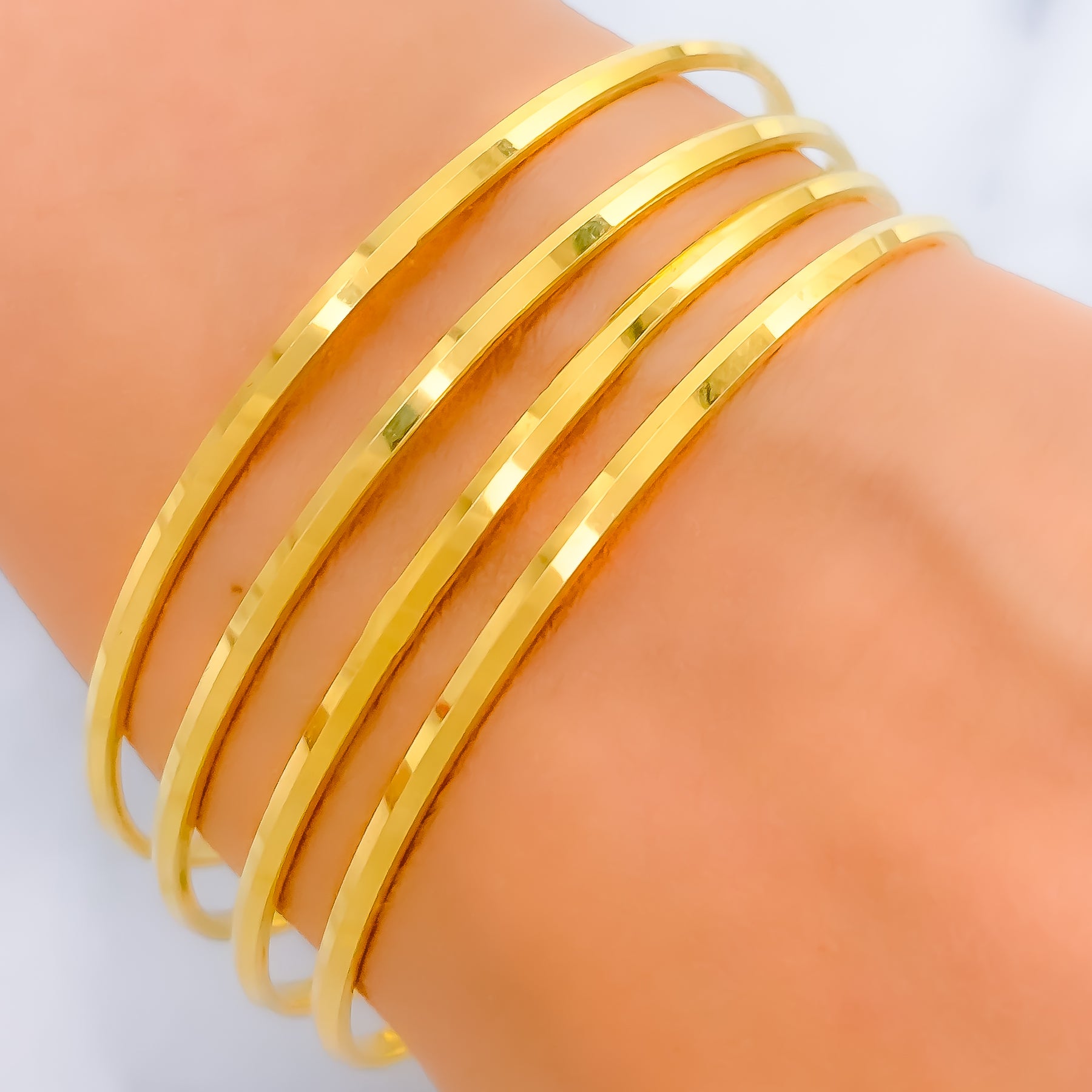 Bangles Design Round Simple Simple Plain Gold Bangles Designs