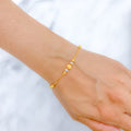 Chic Two-Tone Bracelet