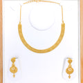 Chic Slender 22k Gold Choker Set