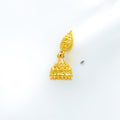 Petite Ritzy 22k Gold Earrings