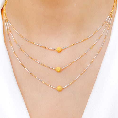 Lightweight Three Lara Necklace Set