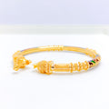 Traditional 22k Gold Pipe Bangle