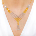 Sophisticated Two-Tone Necklace Set