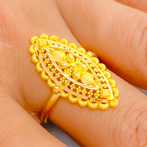 Evergreen Adjustable Ring