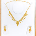 Exclusive Festive Tassel 22k Gold Necklace Set