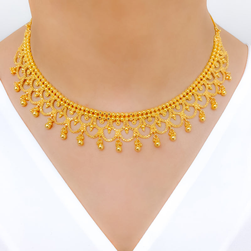 Opulent Choker Necklace Set