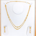 Intricate Refined Two 22k Gold Lara Set