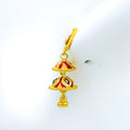 stylish-heart-22k-gold-meenakari-earrings