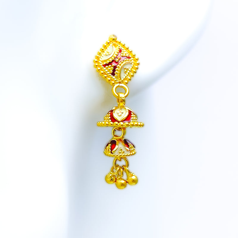 jazzy-22k-gold-enamel-earrings