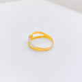 Intersection Two-tone Ring