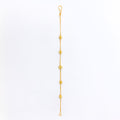 Bright Gold Orb 22k Gold Bracelet