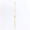 Delicate Smooth 22k Gold Bracelet