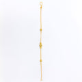 Classy Decorative Bead 22k Gold Bracelet