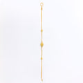 Delightful Dainty Bead 22k Gold Bracelet