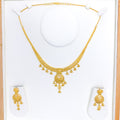 Dazzling Decorative Chand 22k Gold Necklace Set
