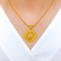 Regal Ornate Gold 22k Gold Pendant