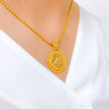 Regal Ornate Gold 22k Gold Pendant