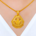 Classic Jhumki 22k Gold Pendant