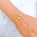 22k-gold-Gorgeous Flexi Bangle Bracelet  