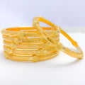 Trendy Orb 22k Gold Bangles