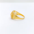 Classic CZ 22k Gold Ring