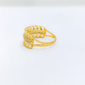 Vintage CZ 22k Gold Ring