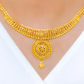 Stunning Classic Necklace 22k Gold Set