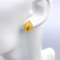 Unique Diamond Shaped Earrings