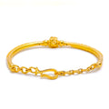 Attractive Tassel 22k gold Flexi Bangle Bracelet