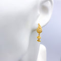 Petite Flower Drop Earrings