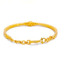 Classic High Finish 22k gold Flexi Bangle Bracelet