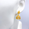 Modern Jazzy 22k Gold Earrings