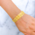 Delicate Classy Bangle 22k Gold Set