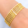 Chic Slender Gold Bangles