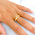 18k-gold-Upscale Marquise Diamond Ring 