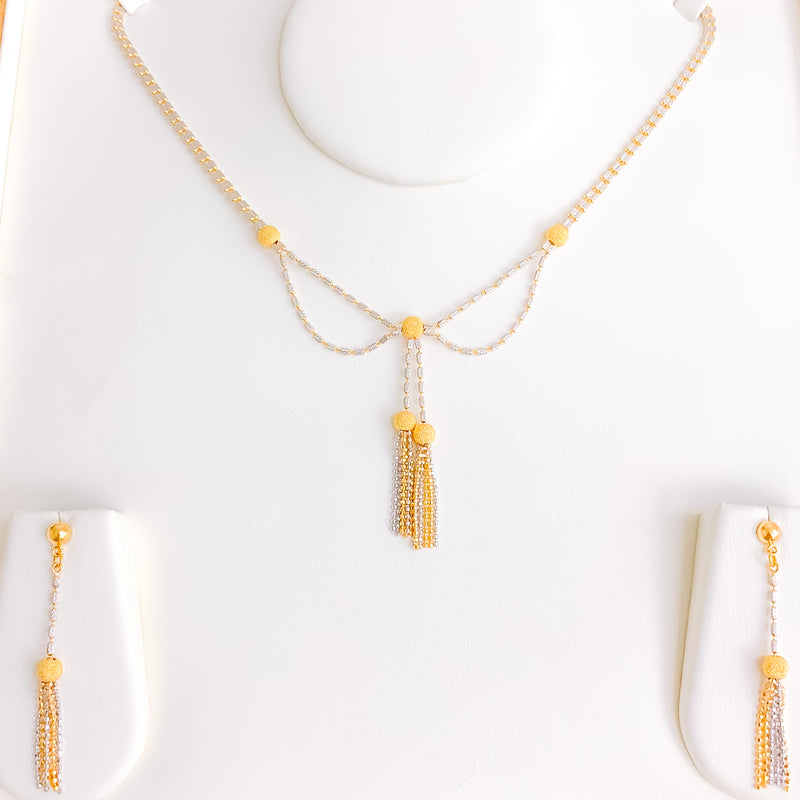Charming Multi-Strand Necklace Set