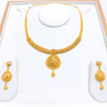 Beaded Jali 22k Gold Set