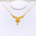 Lightweight Hanging Tassel 22k Gold Set